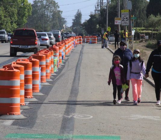 Green Valley pedestrian path county of santa cruz
