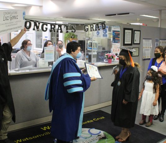 Watsonville/Aptos/Santa Cruz Adult Education graduation