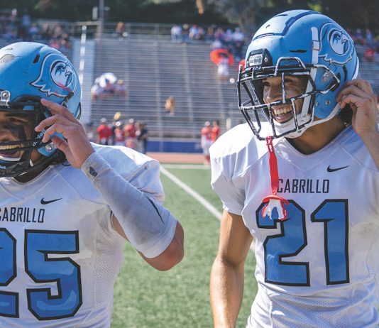 cabrillo college football reinstated