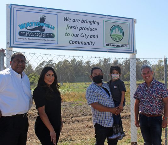 watsonville airport urban organics farm