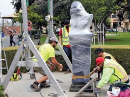 George Washington statue relocated