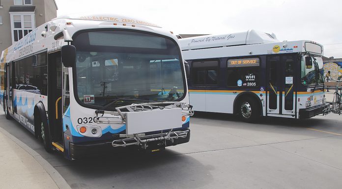 watsonville electrict bus