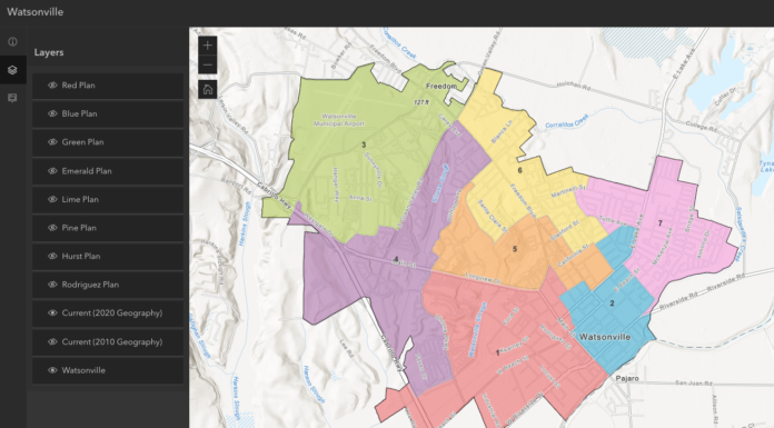 Watsonville redistricting