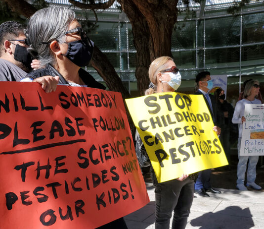 Backed by report, advocates ask for safe pesticide use Pesticides monterey bay