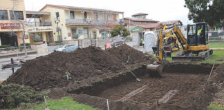 Watsonville city plaza