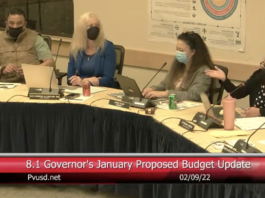 PVUSD examines budget, redraws trustee areas PVUSD Budget