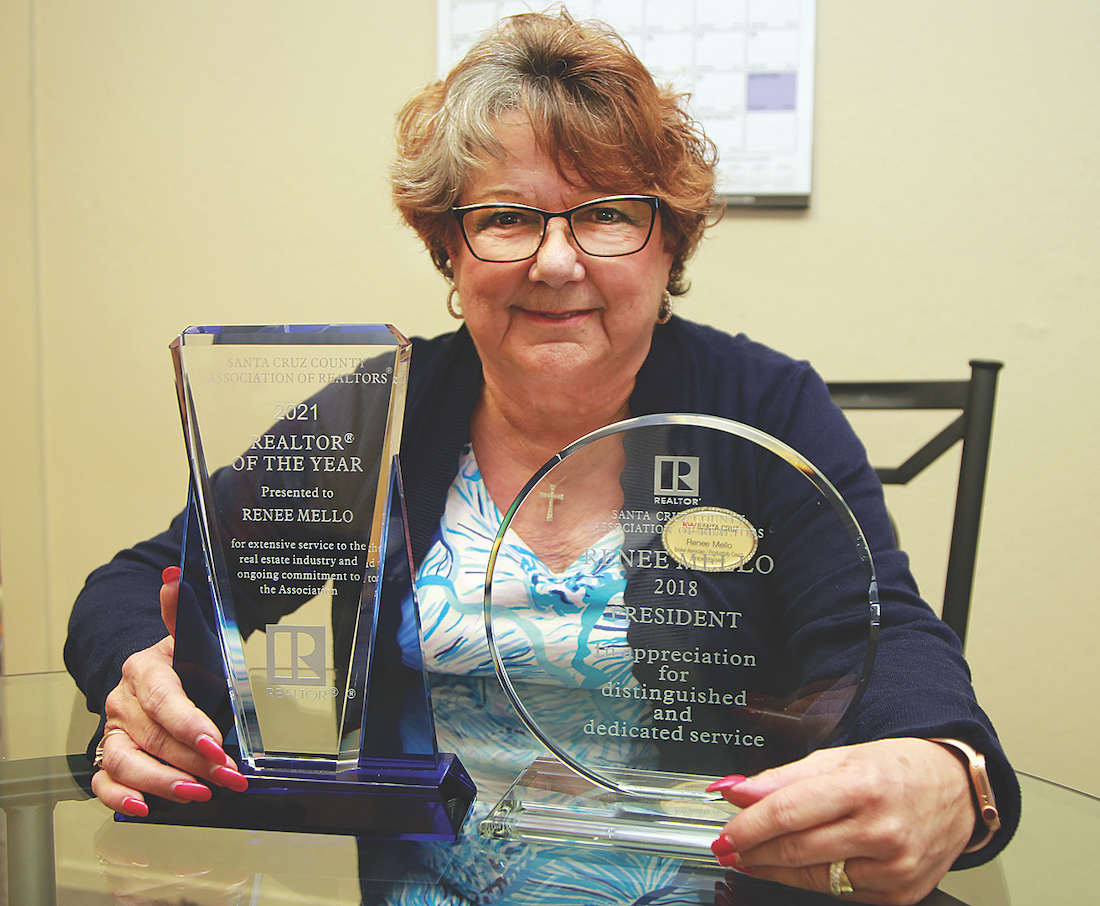 Mello named county s Realtor of the Year The Pajaronian