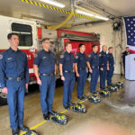 Image for display with article titled North County Fire welcomes 7 new firefighters