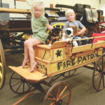 Image for display with article titled Tiny 1900s buggy restored by Agricultural History Project