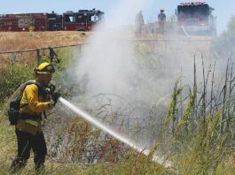 watsonville slough brush fire