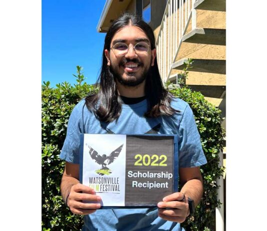Watsonville Film Festival announces scholarship recipient