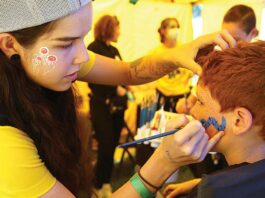 santa cruz county fair face painting
