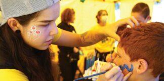 santa cruz county fair face painting