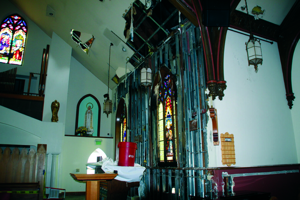 Fire damages St. Patrick's Parish The Pajaronian Watsonville, CA