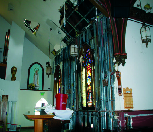 st patrick's catholic parish church arson