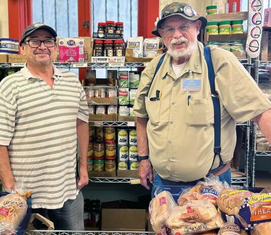 ernie soto jan graff veterans second harvest food bank