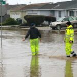 Image for display with article titled Floodwaters contaminate residences throughout Santa Cruz County