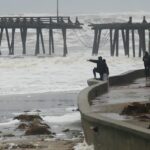Image for display with article titled Tidal Surge Adds to Damage as Santa Cruz County Residents Reel From Storm