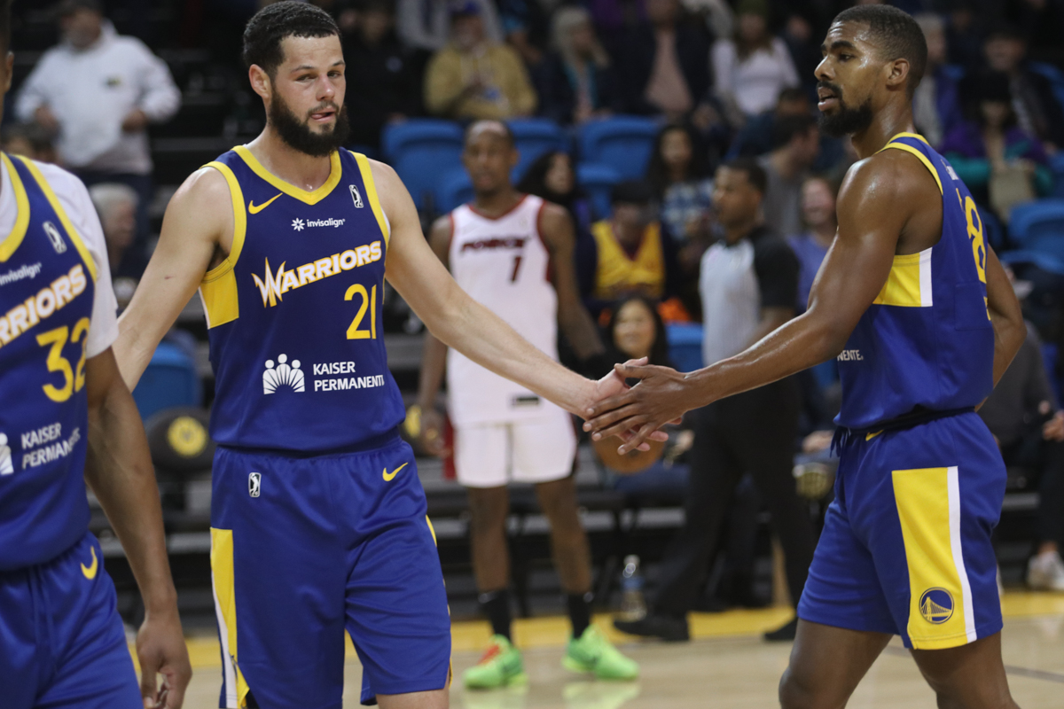 Warriors send Baldwin, Rollins to G League for increased playing time