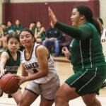 Image for display with article titled Sharks aim to rebound after dropping PCAL opener | Girls basketball