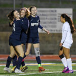 Image for display with article titled Mariners continue league dominance following win over Soquel | Girls soccer