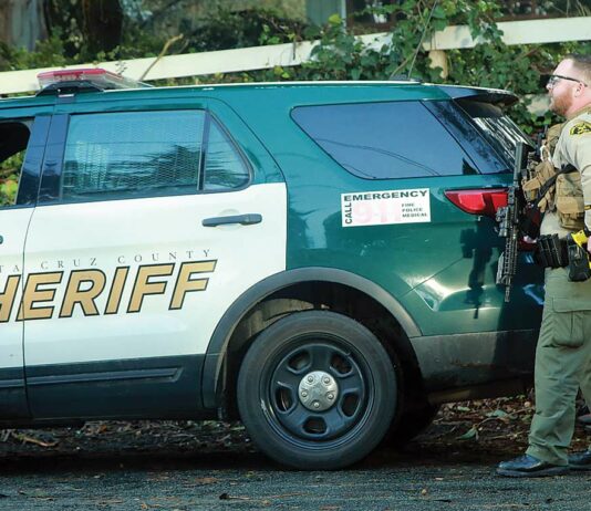 santa cruz county sheriff mar monte white road