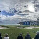 Image for display with article titled Stormy weather dissipates crowd at AT&T Pebble Beach Pro-Am