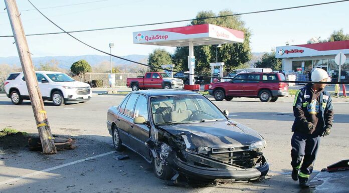 freedom boulevard crash utility pole