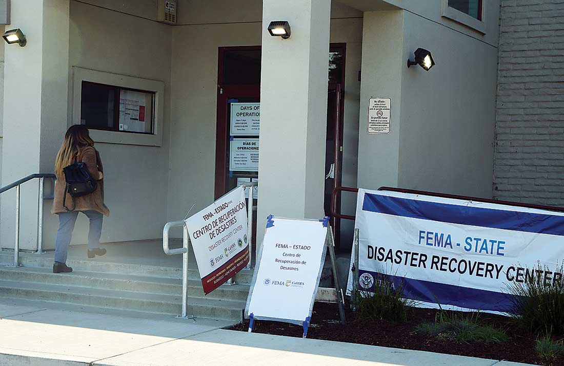 FEMA extends Disaster Recovery Centers in Santa Cruz County The