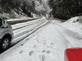 highway 17 snow