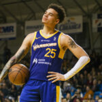 Image for display with article titled Santa Cruz Warriors fall to Salt Lake City | G League Basketball