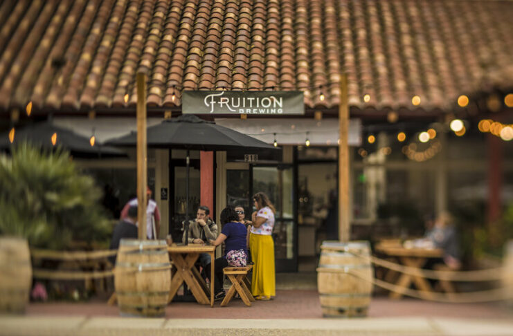 Fruition Brewery at east lake shopping center in Watsonville california ca