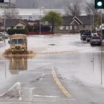 Image for display with article titled Pajaro River Levee Breaches