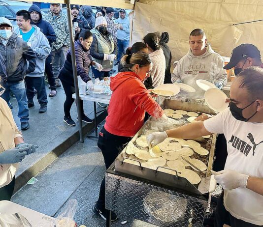 pajaro dinner evacuees flood