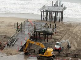 seacliff pier demolition