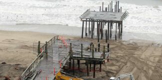 seacliff pier demolition