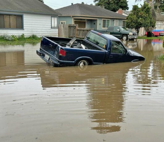 college road flood