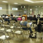 Image for display with article titled Board Chair and Manager leaving Santa Cruz County Fairgrounds