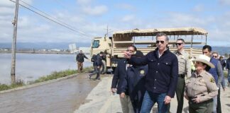 gavin newsom pajaro flood