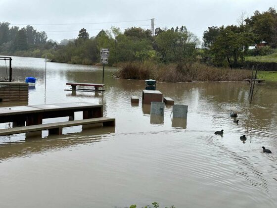 pinto lake city park flooding