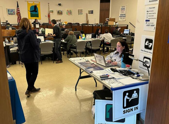 FEMA watsonville old city hall disaster recovery center