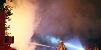 riverside road garage fire
