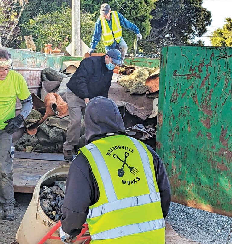 watsonville works cleanup flood