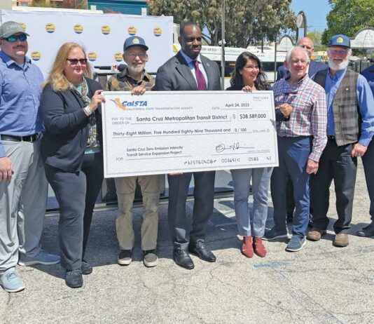 California Transportation Secretary Toks Omishakin santa cruz METRO bus