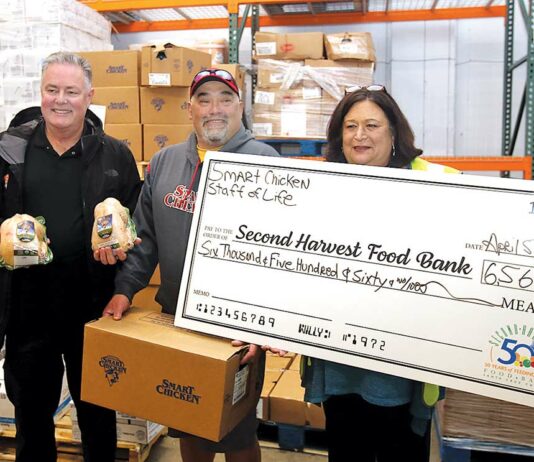 second harvest food bank staff of life smart chicken