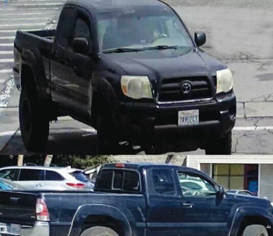 capitola police robbery vehicle suspect truck