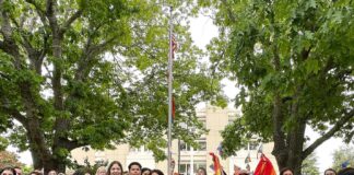 Pajaro Valley Unified School District Harvey milk day pride flag raising