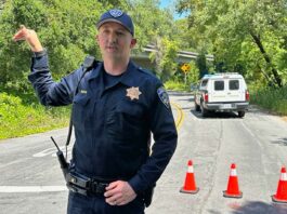 california highway patrol officer cliff inman spreckels drive