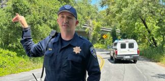 california highway patrol officer cliff inman spreckels drive
