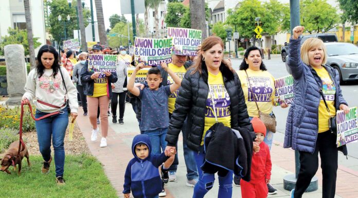 childcare march rally watsonville plaza pajaro